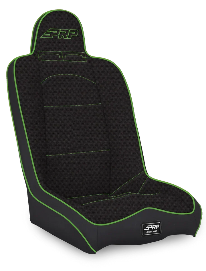PRP Daily Driver High Back Suspension Seat – Low Containment