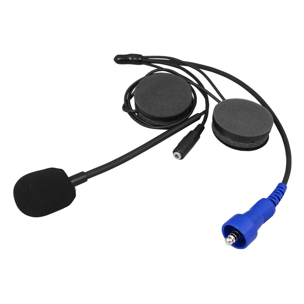 OFFROAD-Wired Helmet Speakers, Mic & Earbud Jack - Rugged Radios Alpha Audio - Product image 2
