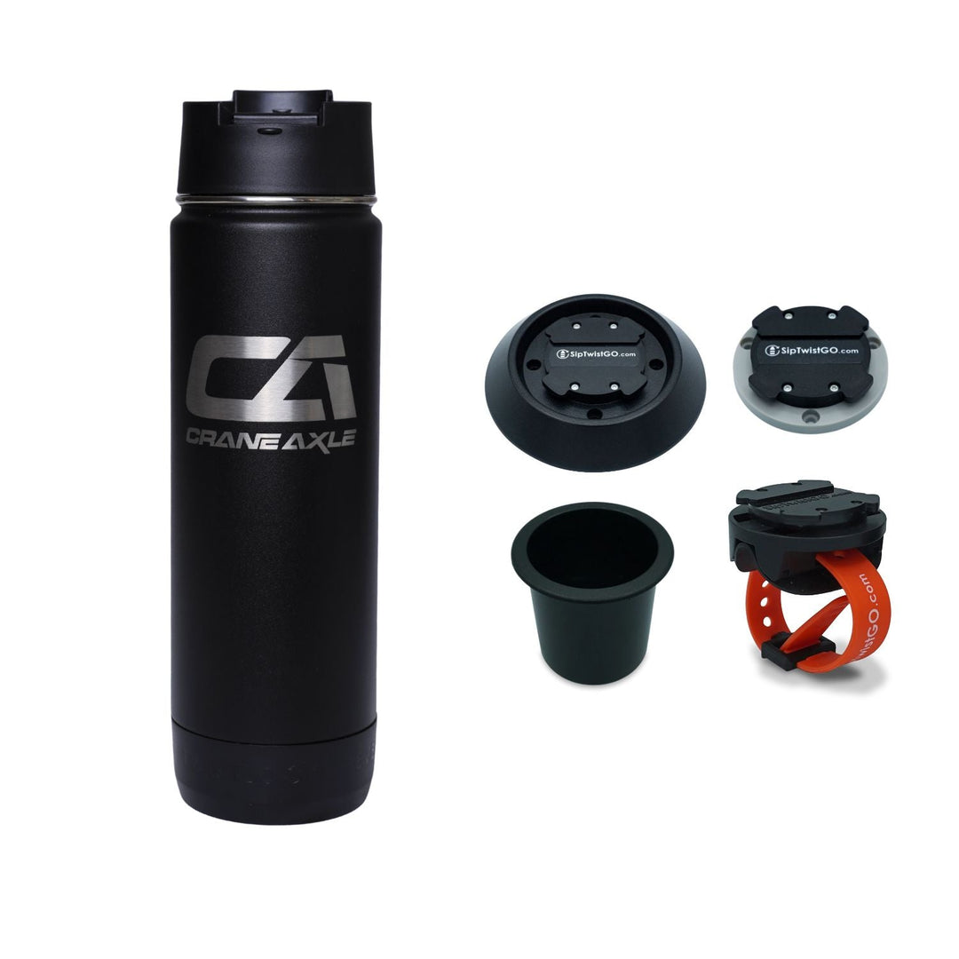 Crane Axle TwistLock Drinkware and Mount Combo