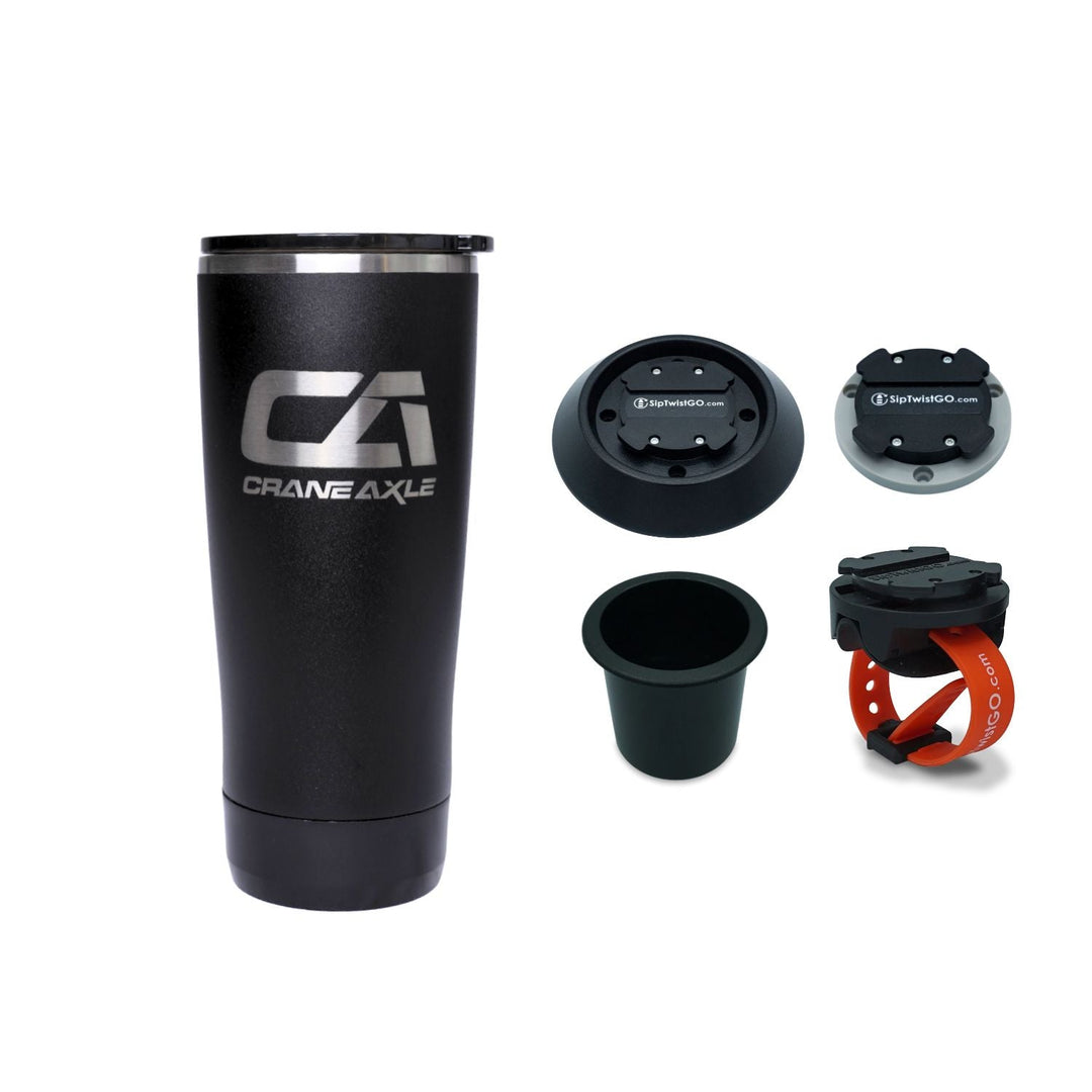 Crane Axle TwistLock Drinkware and Mount Combo