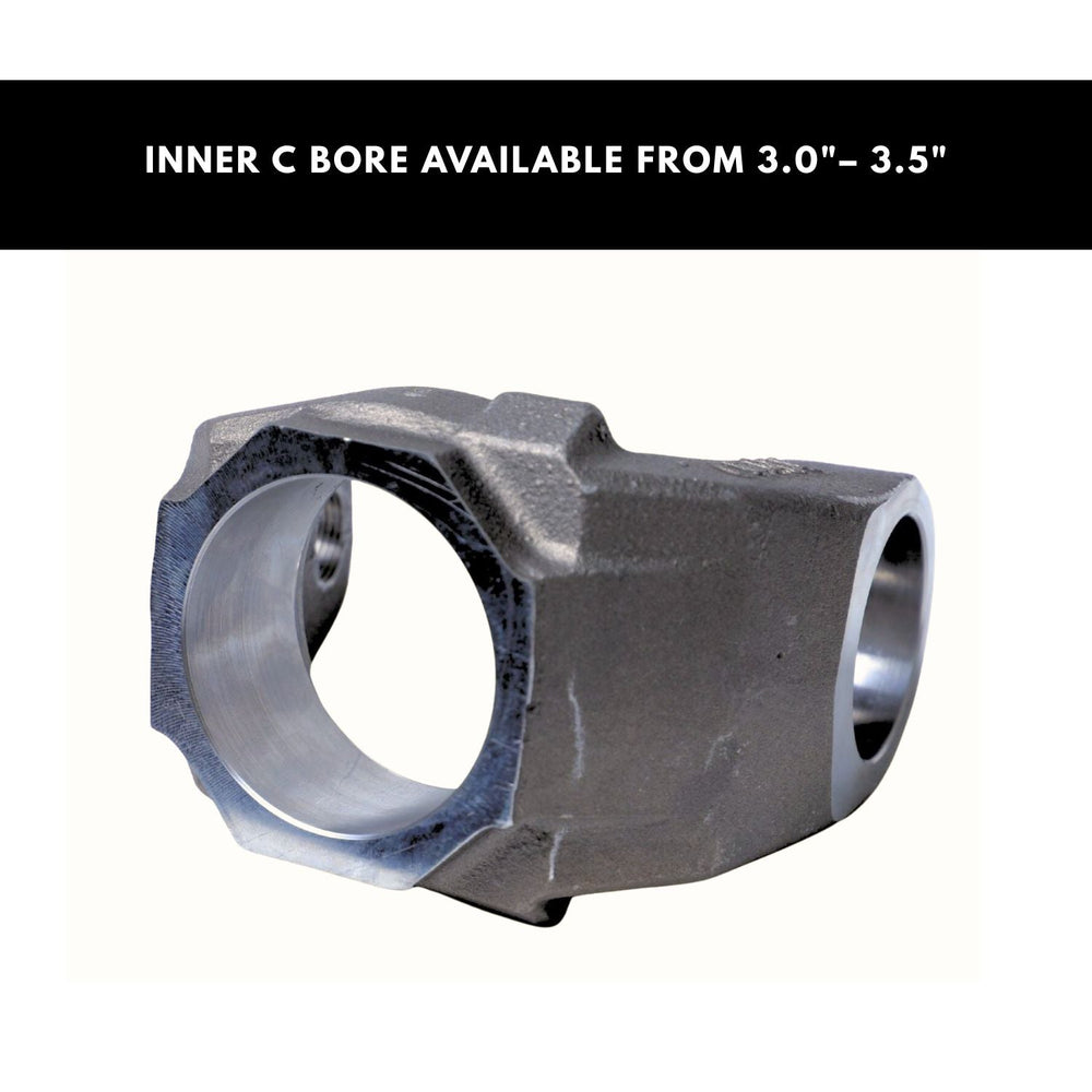 Lightweight Dana 60 axle inner C on a white background