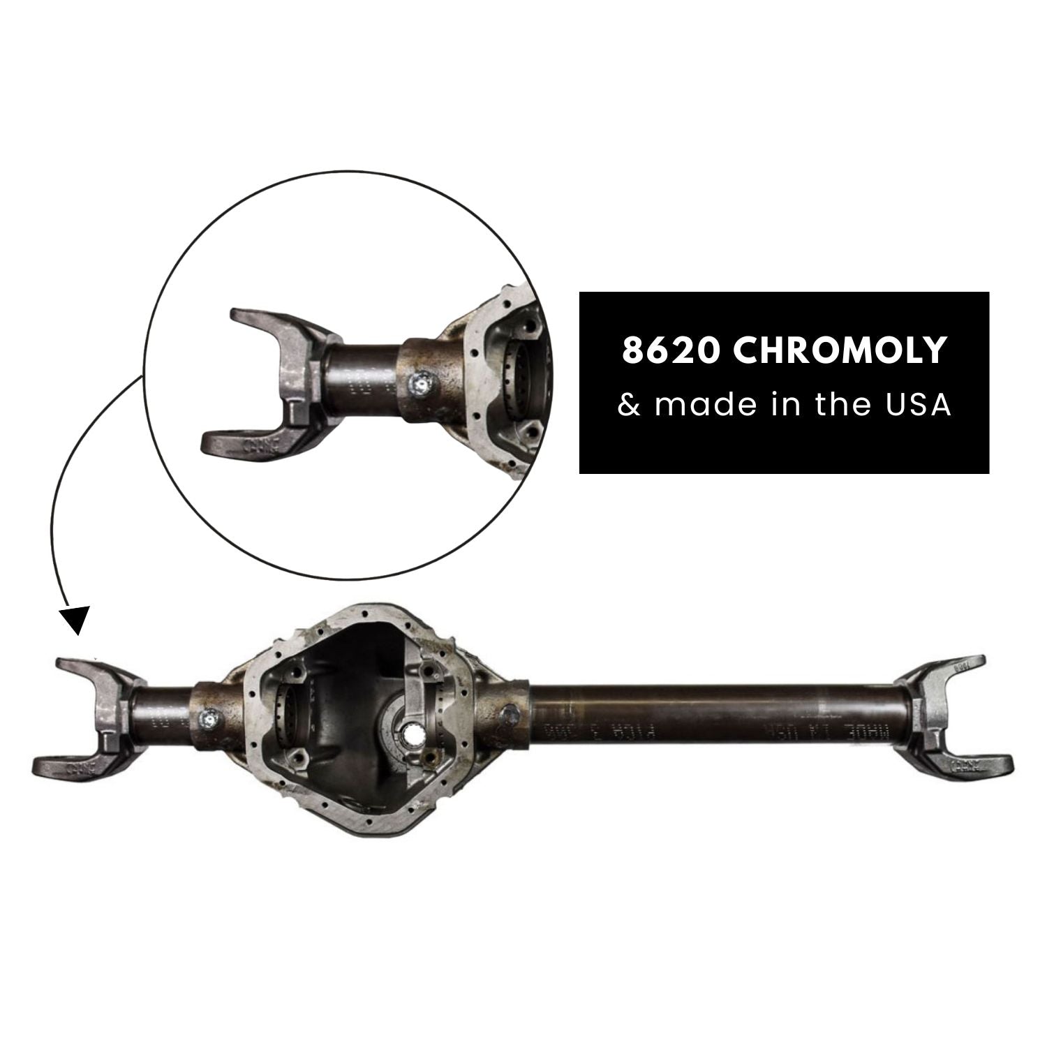 Crane Axle Dana 60 Kingpin Inner C | 8620 Chromoly | Made in USA