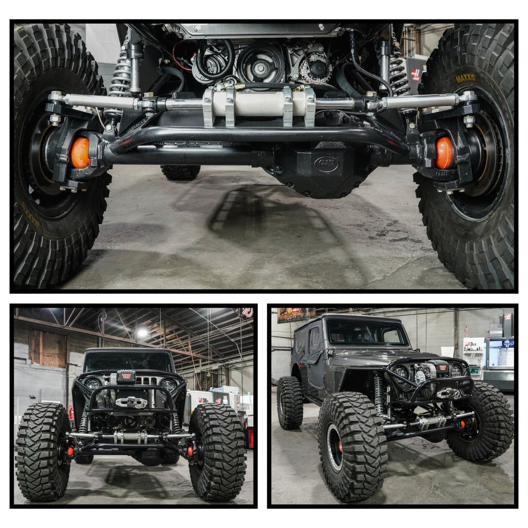 Close-up of a Jeep&