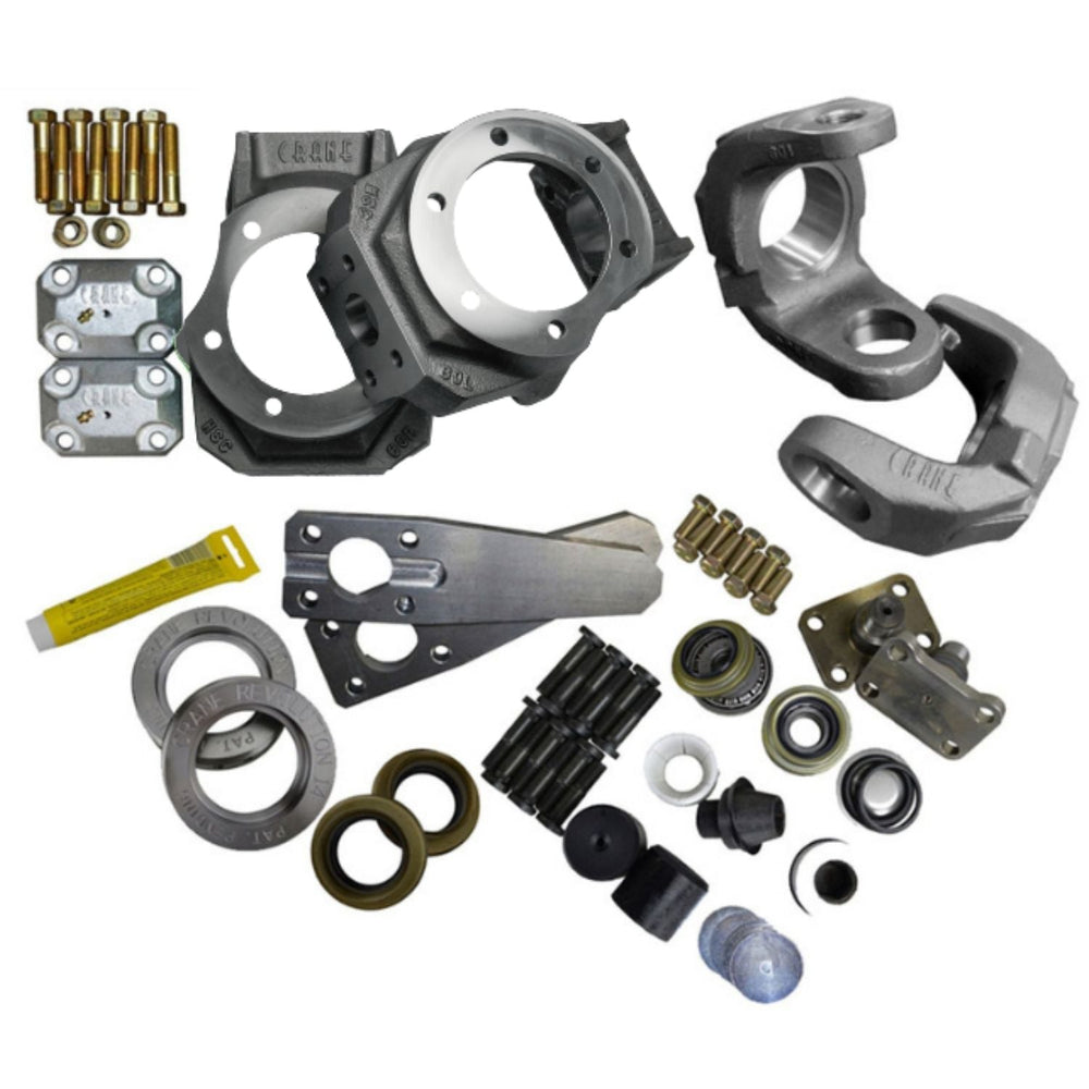 Crane Axle GM 14-Bolt Steering Knuckle Builder Kit with REV14 Seal System