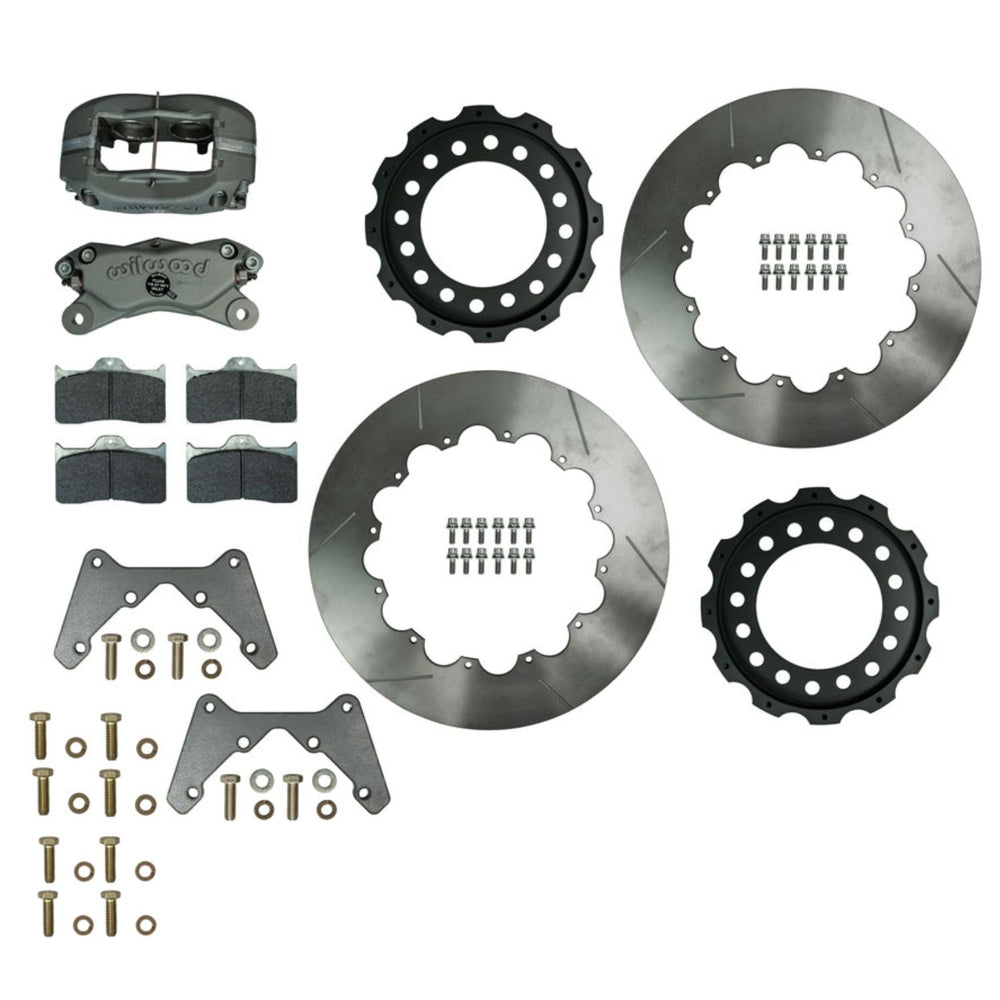 Crane Axle Front Unit Bearing Wilwood 4 Piston Lightweight Brake Kit
