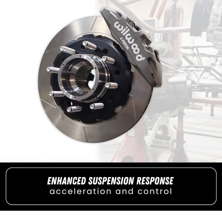 lightweight off-road unit bearing brake with &