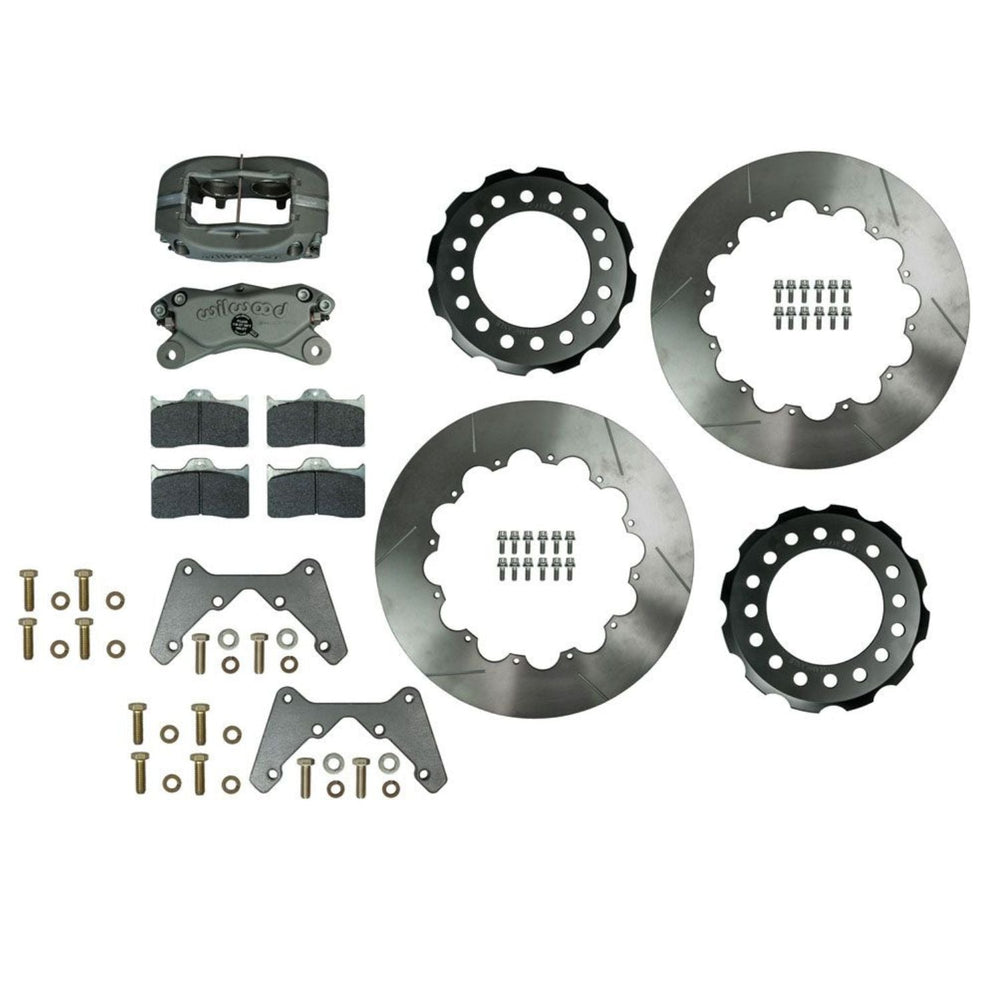 Crane Axle Rear Unit Bearing 4 Piston Wilwood Lightweight Brake Kit