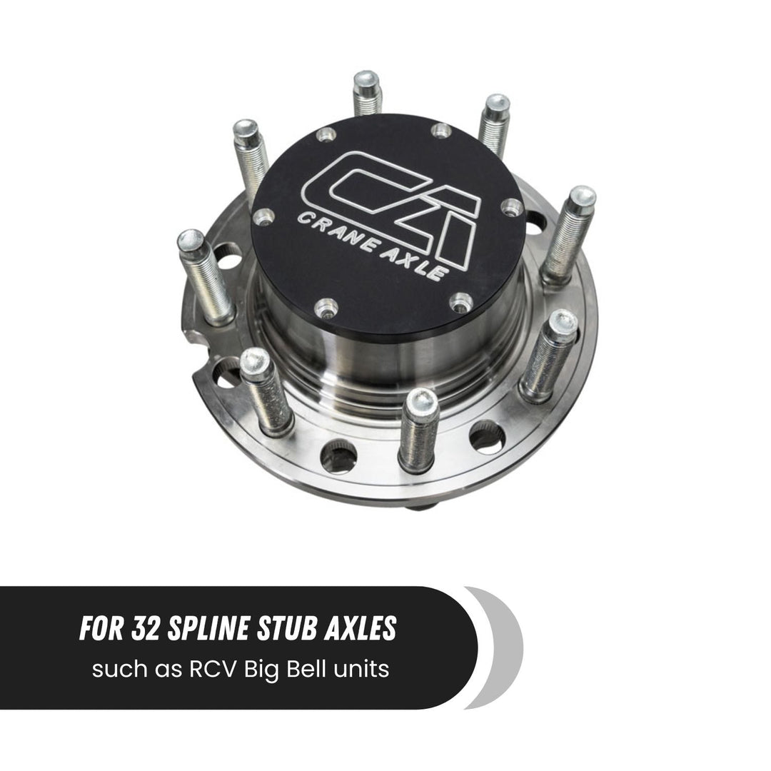 Ford Super Duty off-road bearing protection on a white background with text indicating compatibility.