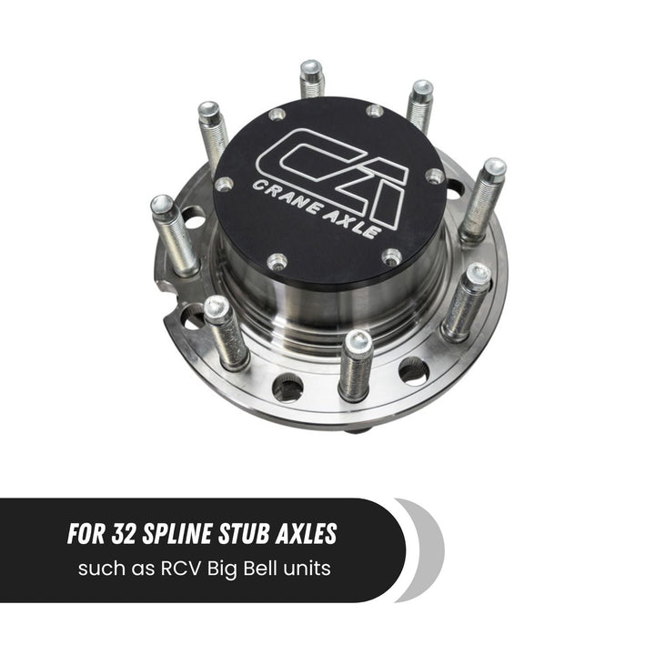 Ford Super Duty off-road bearing protection on a white background with text indicating compatibility.