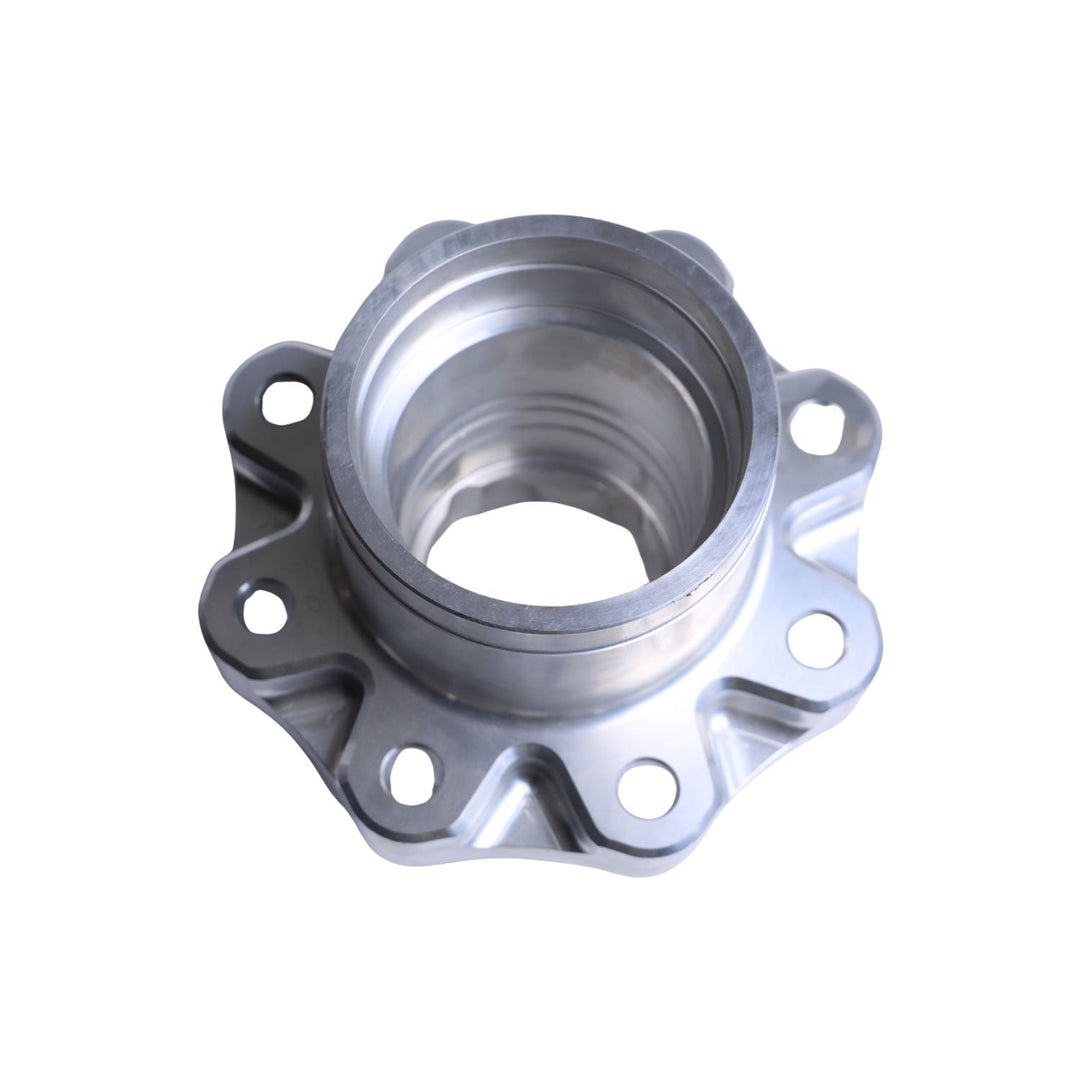 Crane Axle heavy duty 30 spline 14 bolt wheel hub on a white background