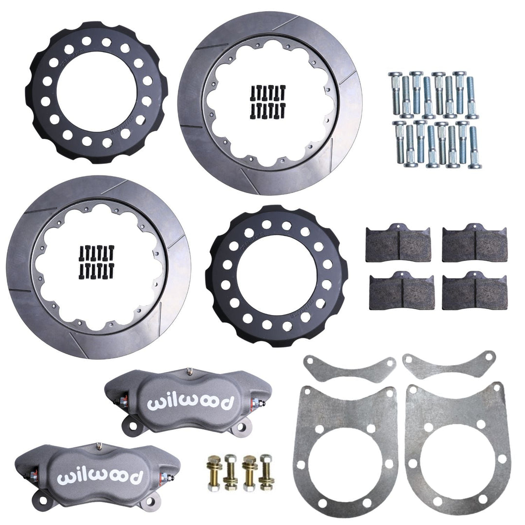 Crane Axle GM Dana 60 Rear Wilwood Brake Kit - 4 Piston