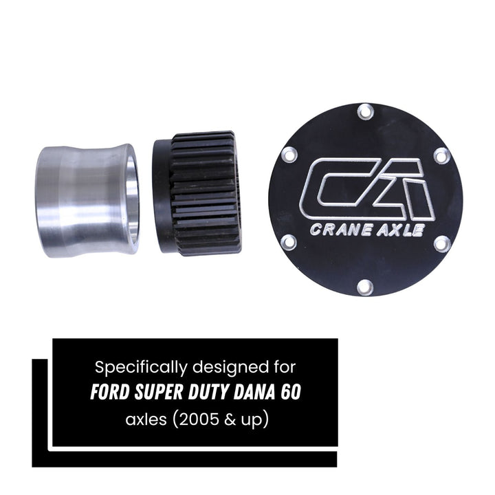 Crane Axle Ford Super Duty Dana 60 Unit Bearing Drive Flange Kit - 40 Spline