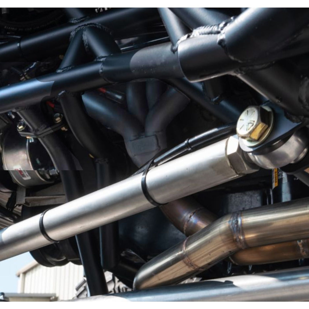 Sanderson Small Block Chevy Block Hugger Headers – Raw Steel