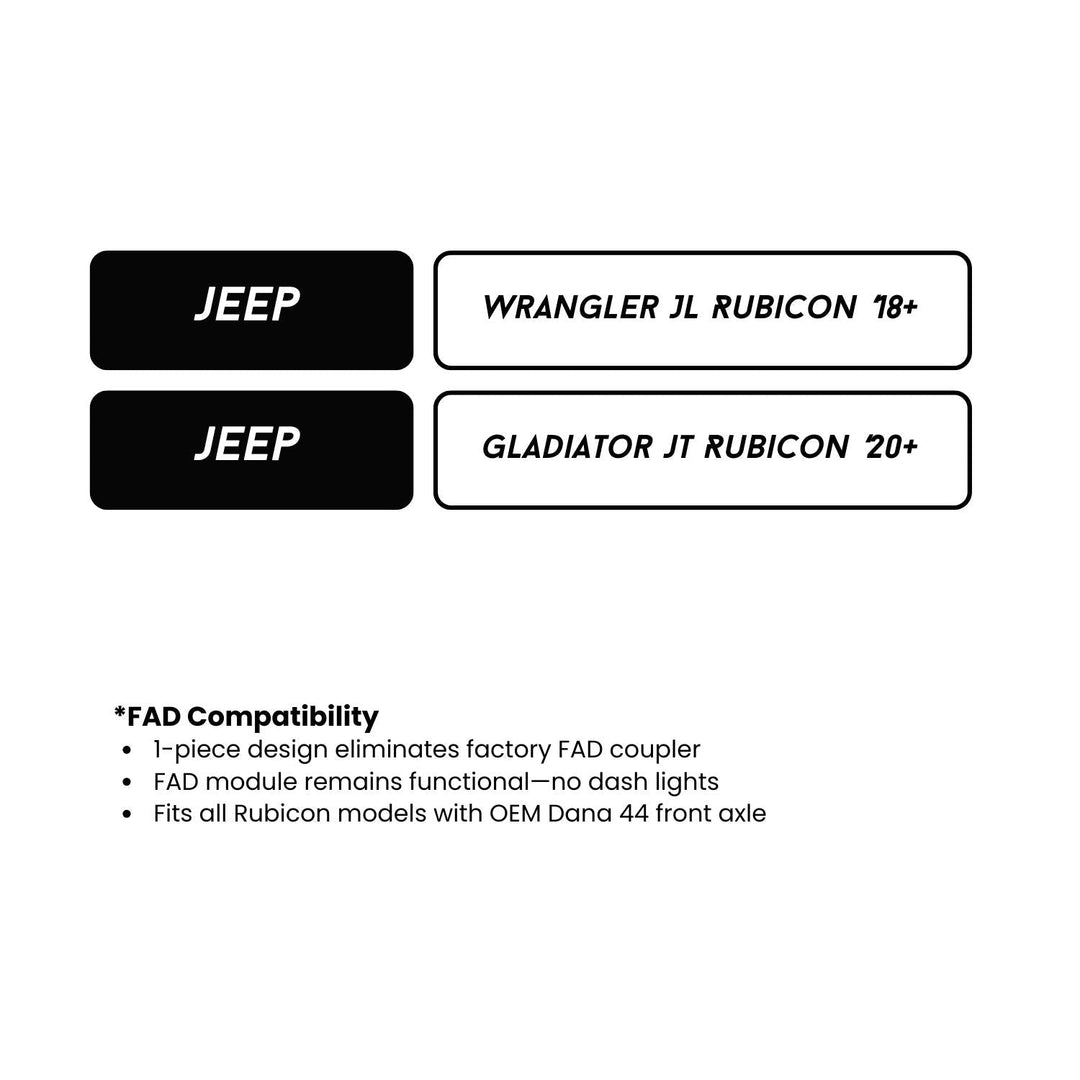RCV Dana 44 Axle 300M CV Set for Jeep Wrangler JL &amp; JT Rubicon