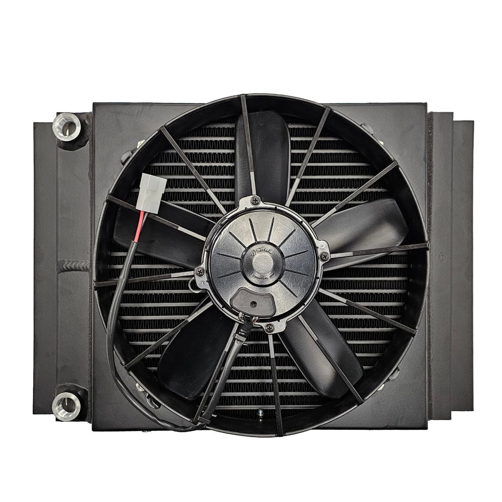 Griffin Large Race Fluid Cooler w/ 12" SPAL Fan