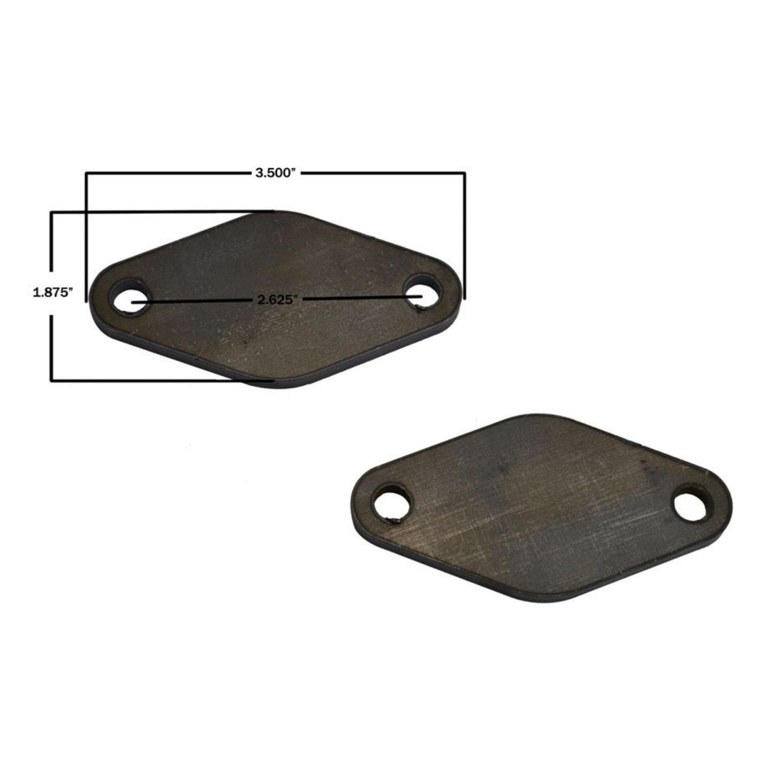 1.5" Tube Flange Set