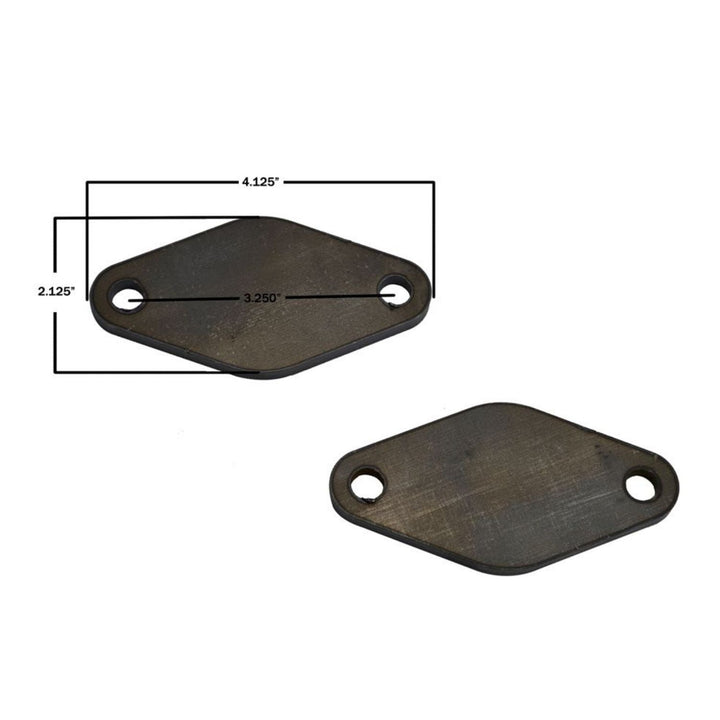 WOD 1.75” Tube Disconnect Flanges (Set of 2)