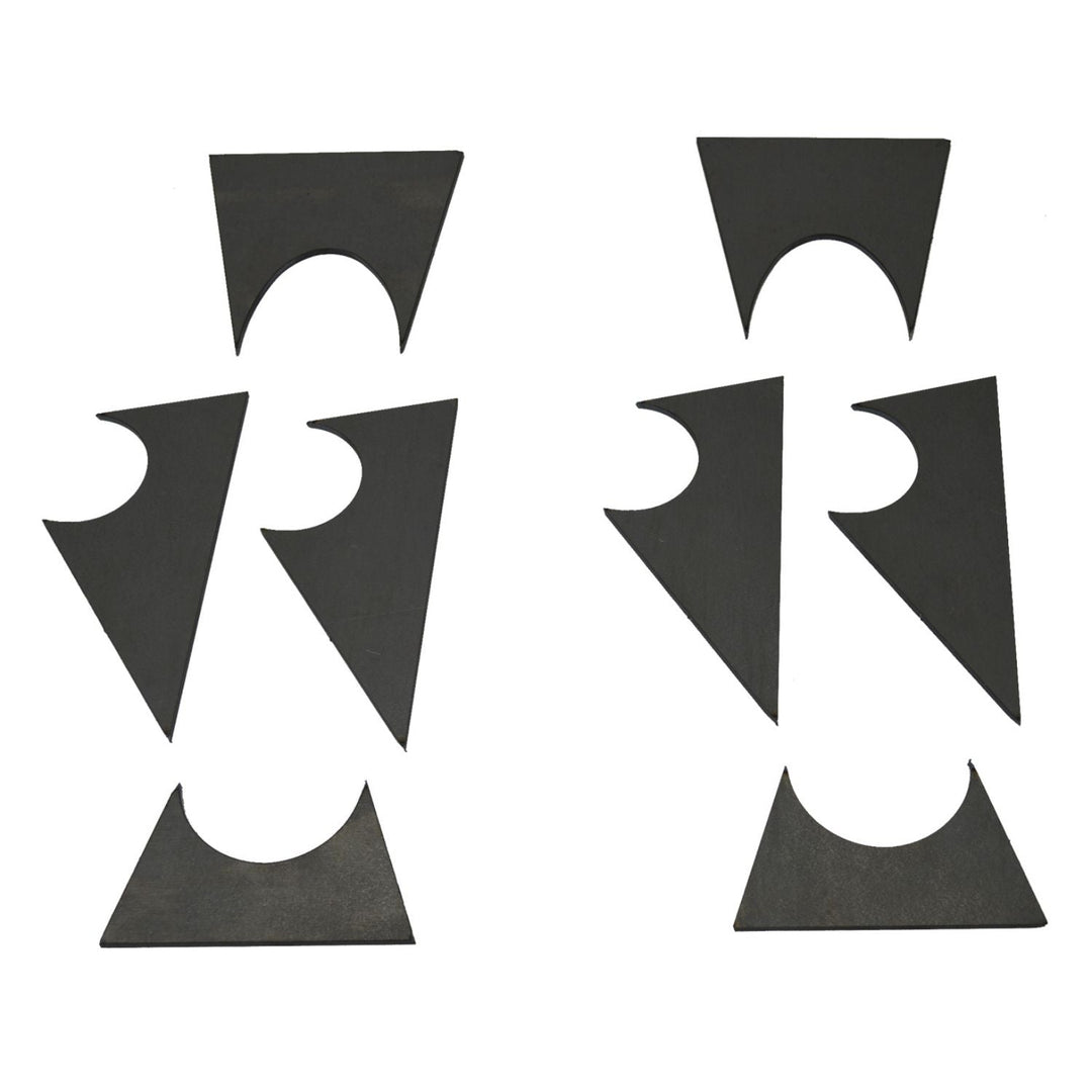 weld on bump stop can mount for 1.75 tube on a white background