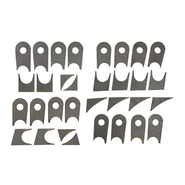 Set of chassis link mount kits on a white background