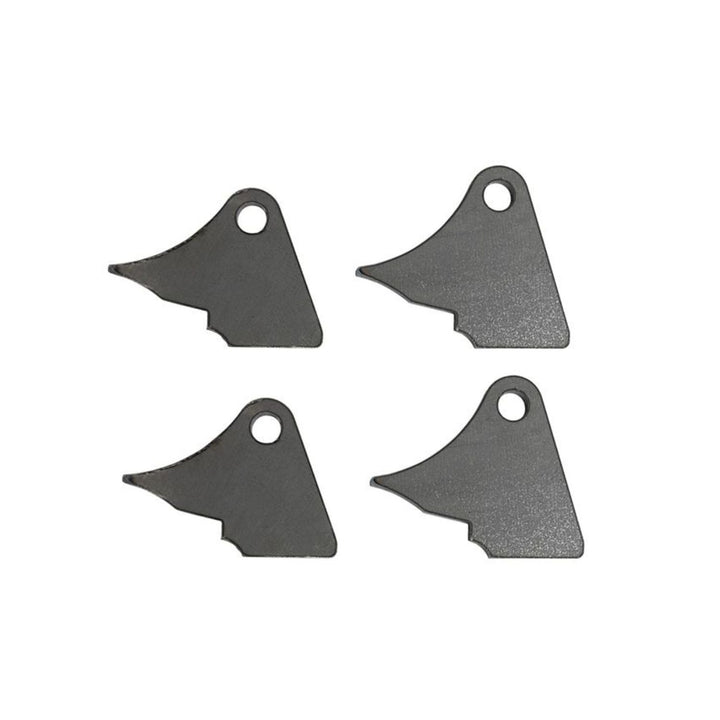 Four Dana 60 Shock Mounts on a white background