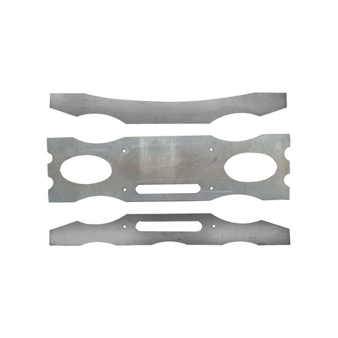 Revolution weld-on 4-Seat Winch Mount on a white background