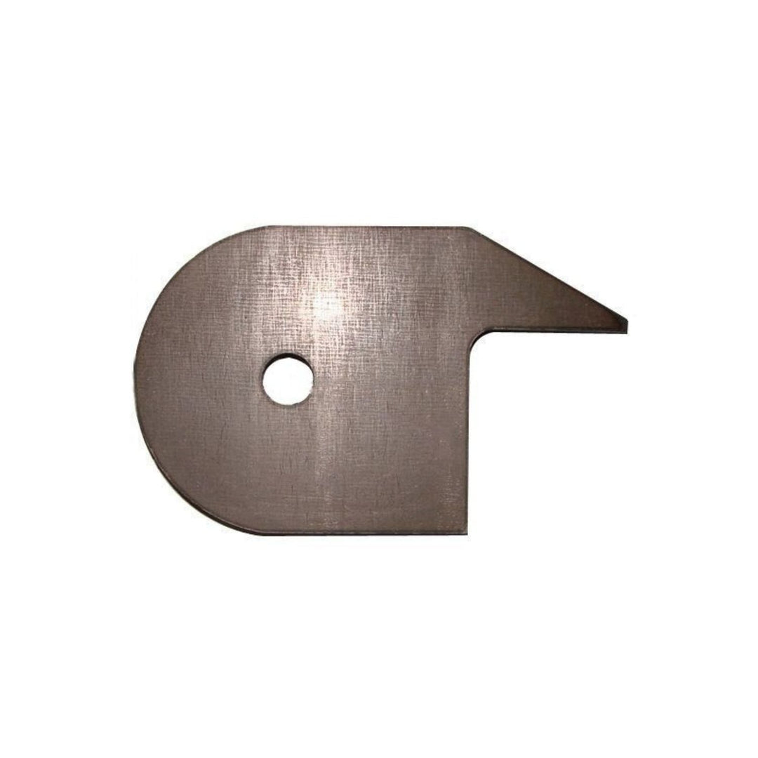 small front truss link tab on a white background