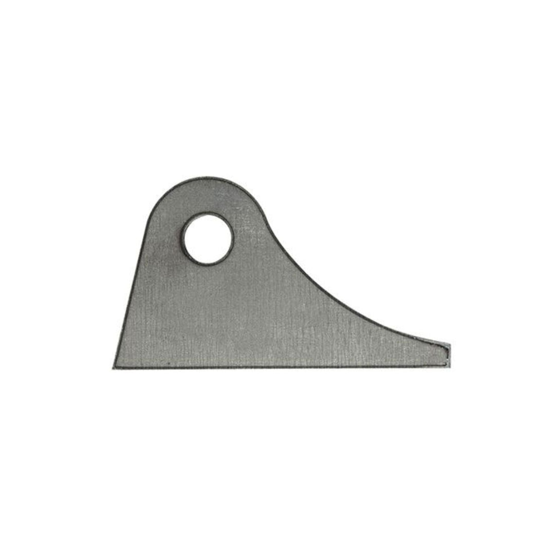 Suspension mount for chassis with a circular hole on a white background