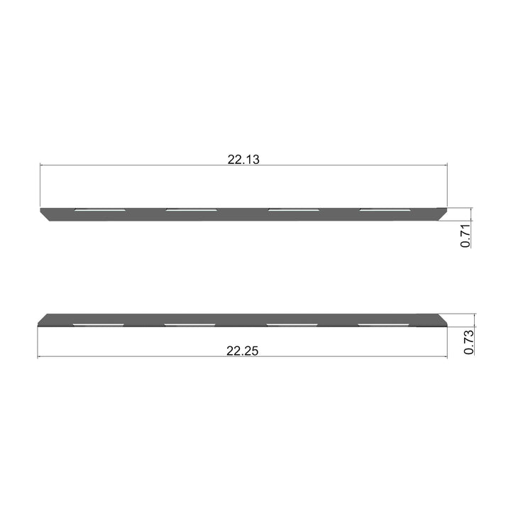 WOD Radiator Mount Brackets for 27.5" x 15.5" x 3" Radiator Combo