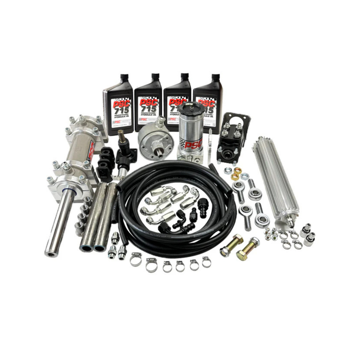 PSC 2.5 Full Hydraulic Steering Kit w/ TC Pump for GM V8 (Up to 40" Tires)