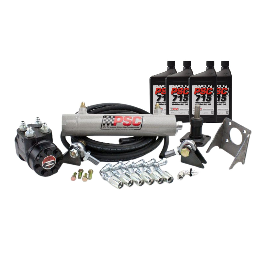 PSC FHK910 Toyota full hydraulic steering kit on a white background