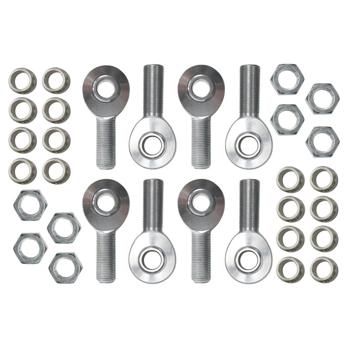 WOD Chromoly Four-Link Rod End Kit – 7/8"-14 Shank, 3/4" Bore
