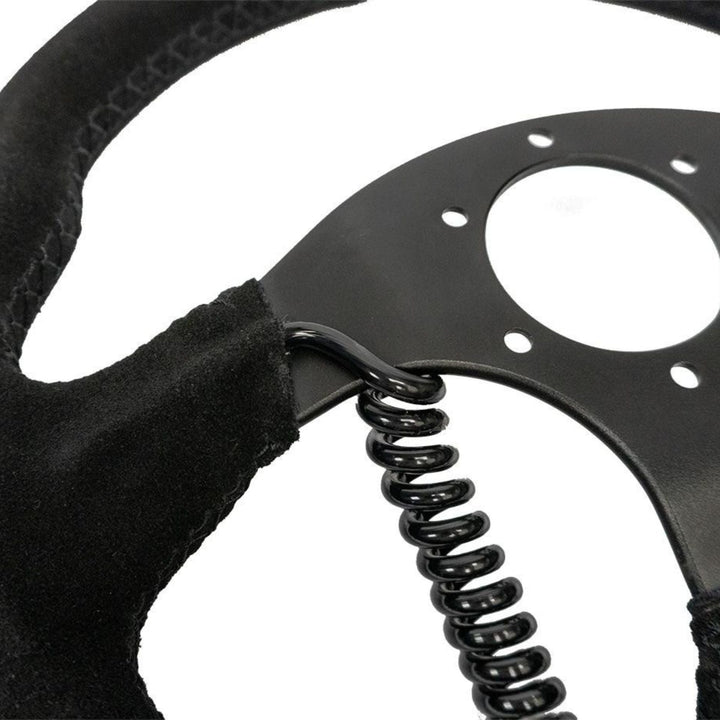 PRP Heated Comp-R Suede Steering Wheel – Black