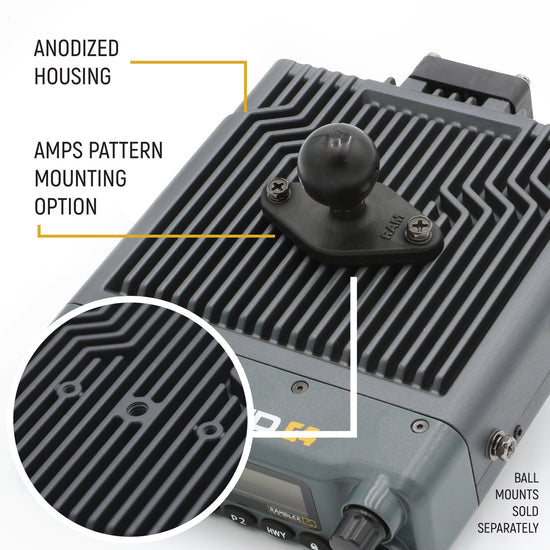 Rambler G4 50W GMRS Mobile Radio - Rugged Radios