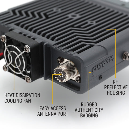 Rambler G4 50W GMRS Mobile Radio - Rugged Radios