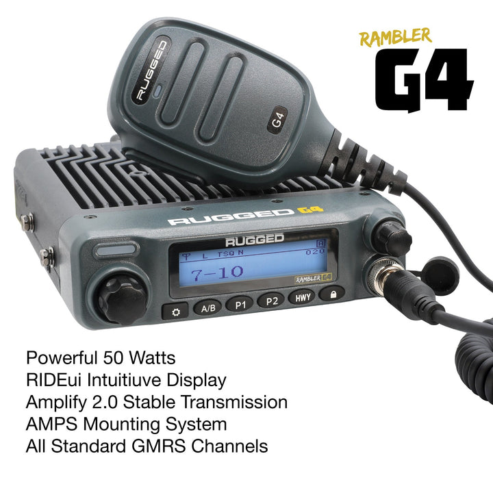 Ford Bronco GMRS Mobile Radio Kit - Rugged Radios - Product image 5