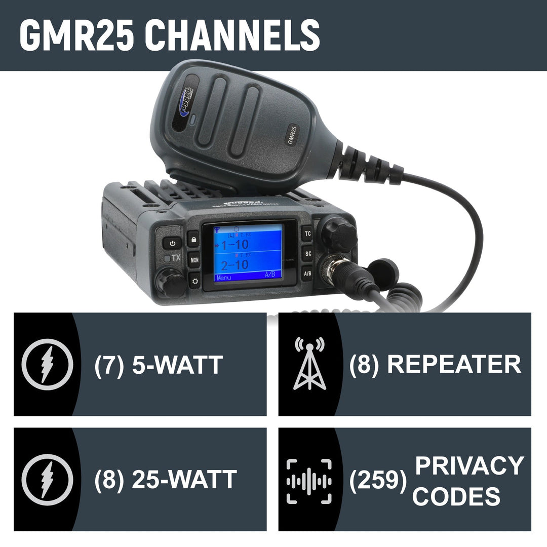 Ford Bronco GMRS Mobile Radio Kit - Rugged Radios - Product image 10