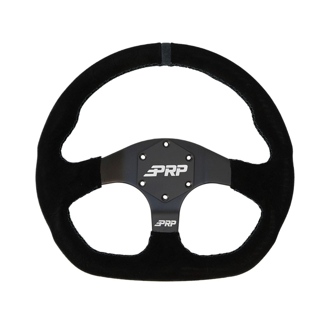 PRP Comp-R D-Shaped Steering Wheel – Black Leather or Suede