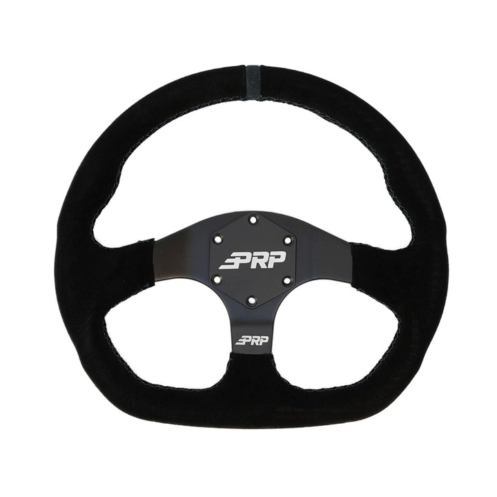 PRP Comp-R D-Shaped Steering Wheel – Black Leather or Suede