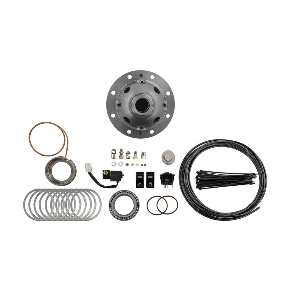 AMC 20 selectable air locker and components arranged on a white background