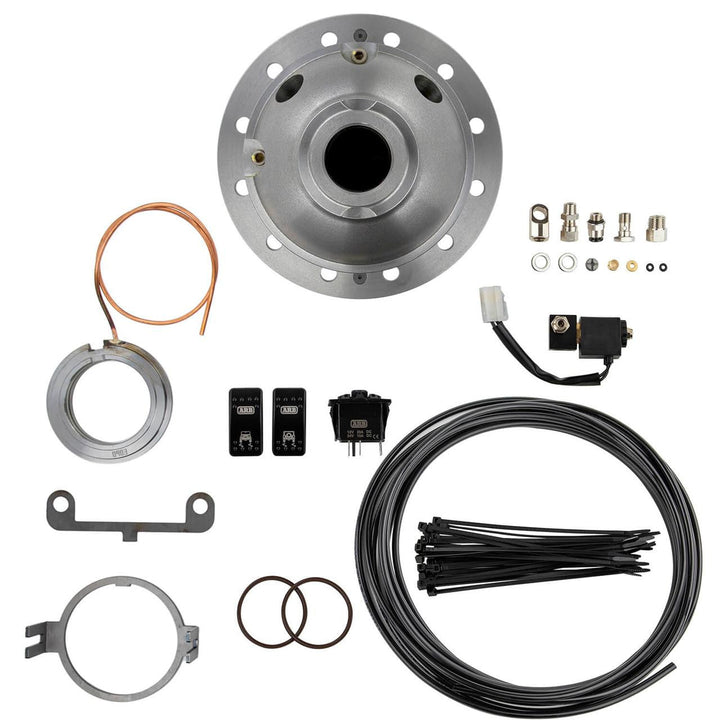 ARB Air Locker for GM 9.5 and wiring on a white background.