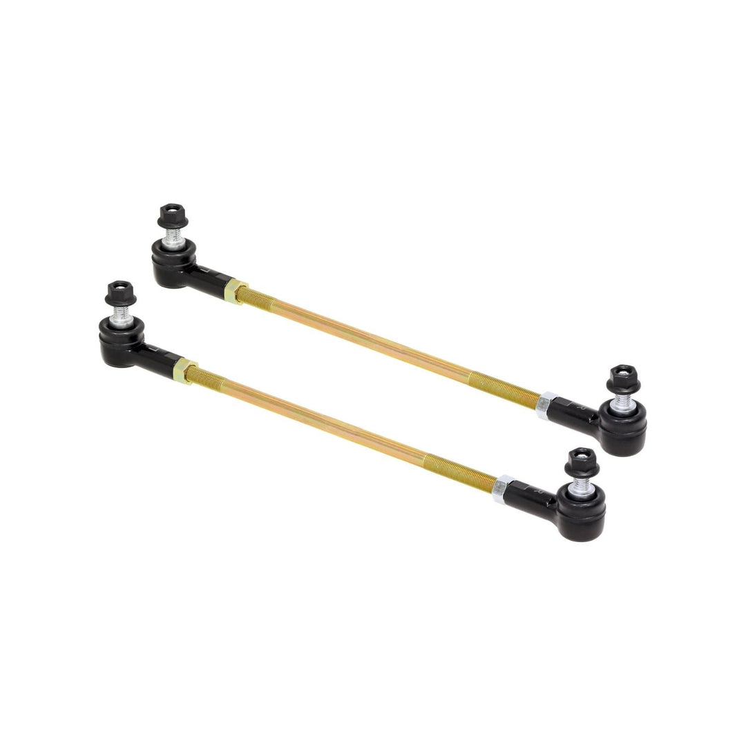 RockJock AntiRock sway bar end links on a white background