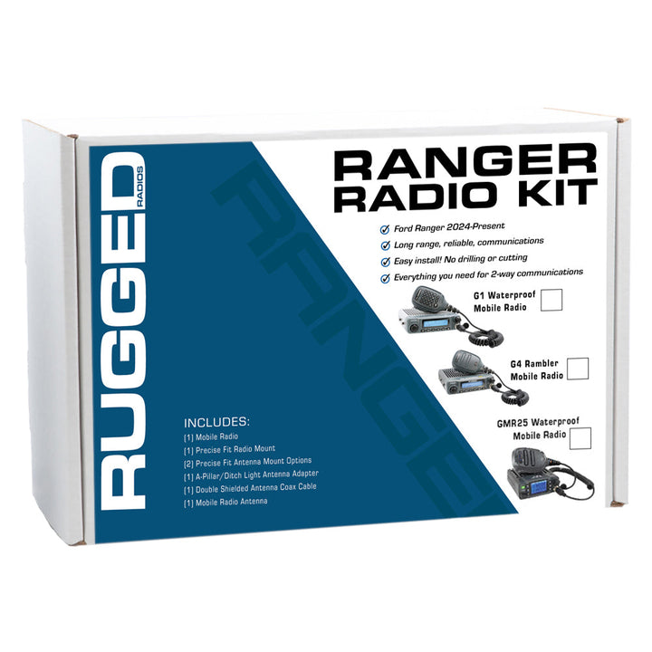 Ford Ranger / Ranger Raptor GMRS Mobile Radio Kit - Rugged Radios - Product image 1