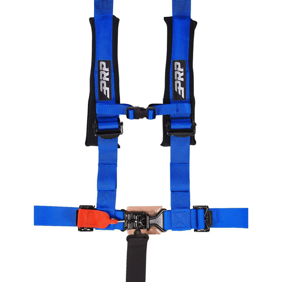 PRP Seats 5.2 Harness with Shoulder Straps Sewn to Lap Silver