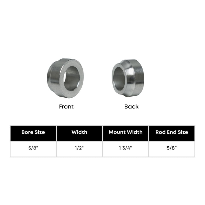 Standard Heim Joint Spacers