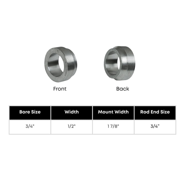 Standard Heim Joint Spacers