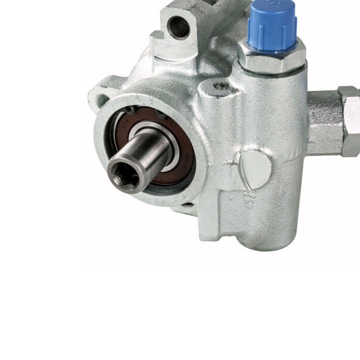 Pro Touring power steering pump upgrade on a white background