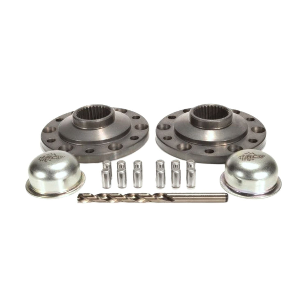 Toyota 30 spline drive flange upgrade on a white background