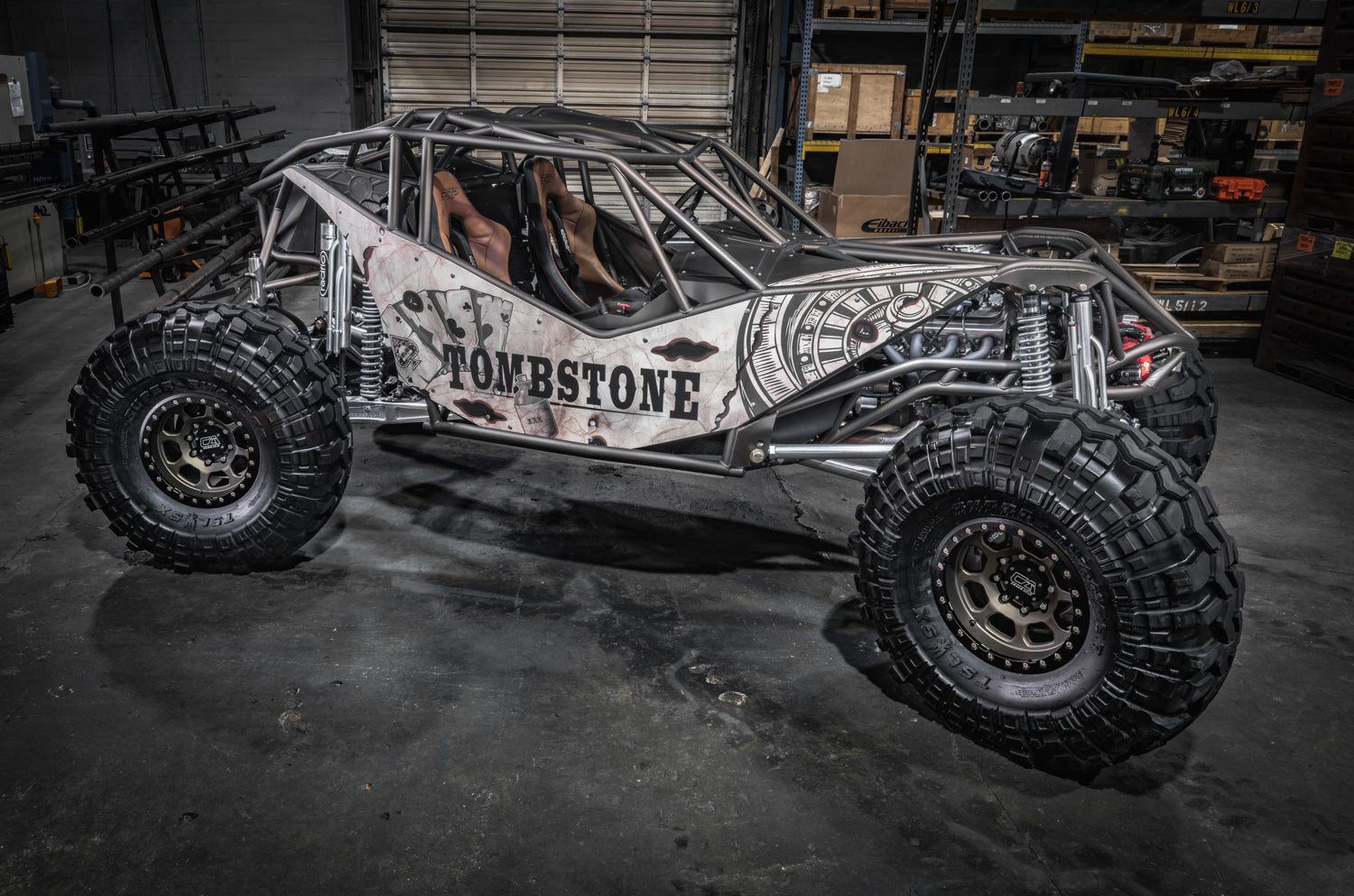 Wide Open Design Rocketship Chassis - Tombstone