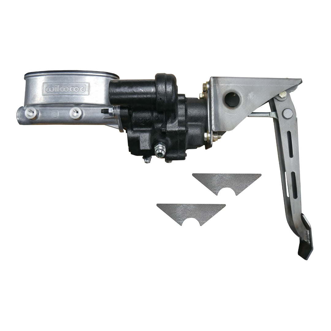 hydroboost brake kit with Wilwood master cylinder on a white background