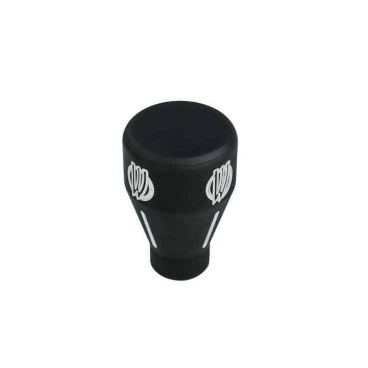 Black coated shifter knob for Winters with engraved "W&